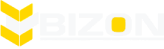 bizon logo white