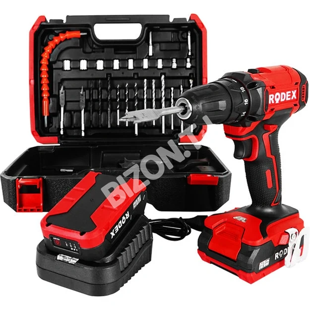 Аккумуляторная дрель-шуруповерт RODEX RDX3375A	