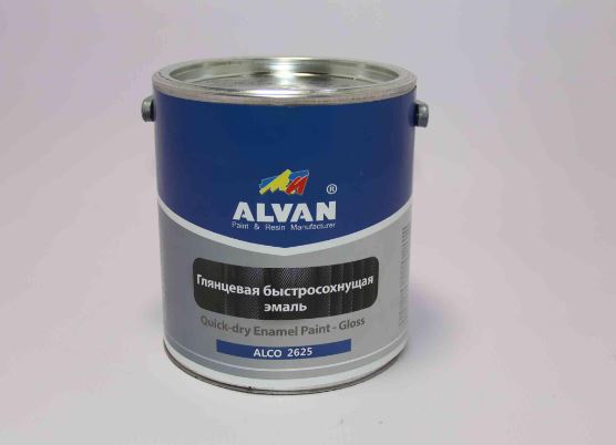 Алкидная коричневая краска Alvan Prince 138, 3.5л