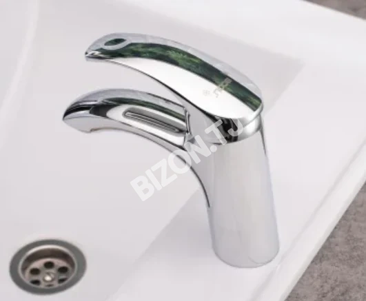 Смеситель для умывальника BOOU B8174-1 с коротким гусаком 2