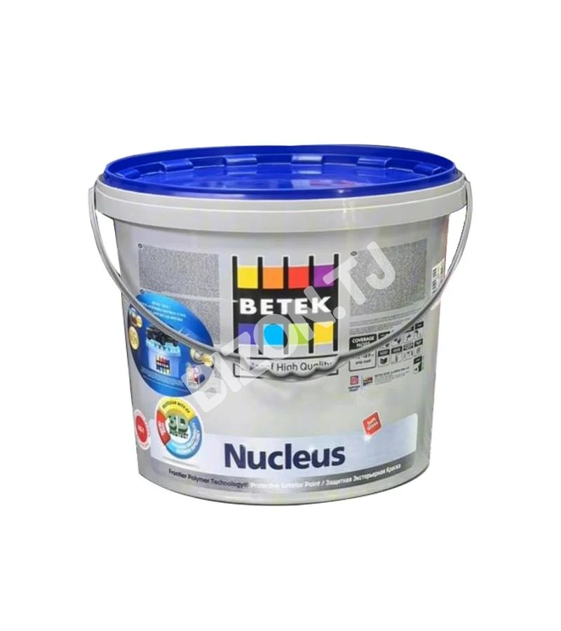 Betek Nucleus силиконовая фасадная краска, 7,5кг
