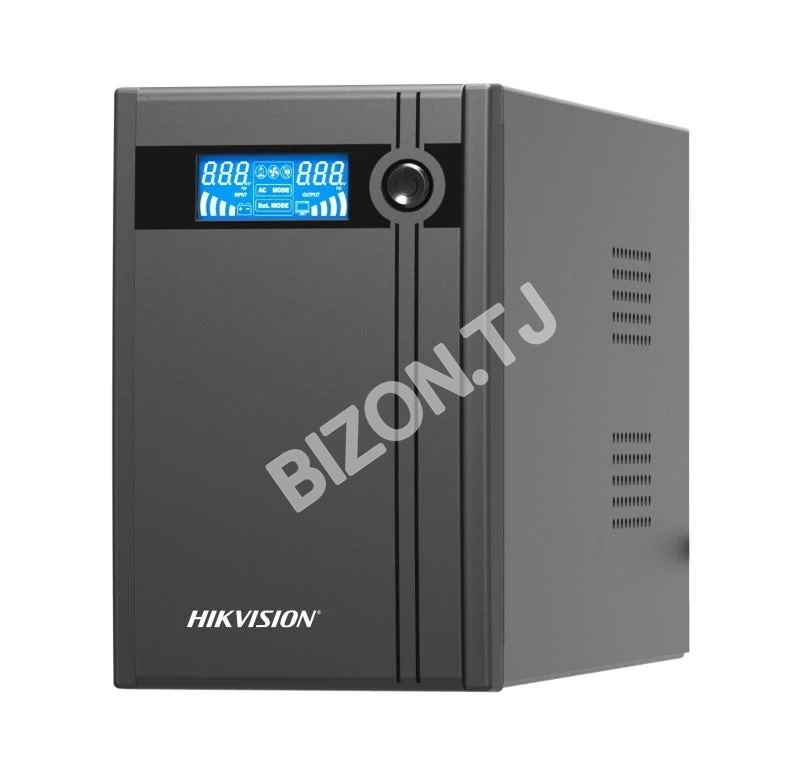 Источник бесперебойного питания Hikvision DS-UPS2000, 2000ВА/1200Вт