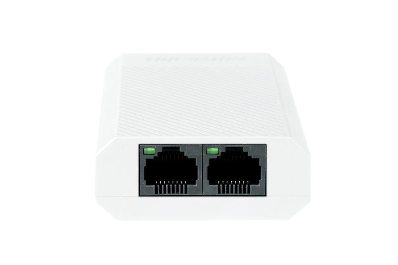 Сетевой коммутатор Hikvision DS-3E0103DP-E/R, 2-портовый