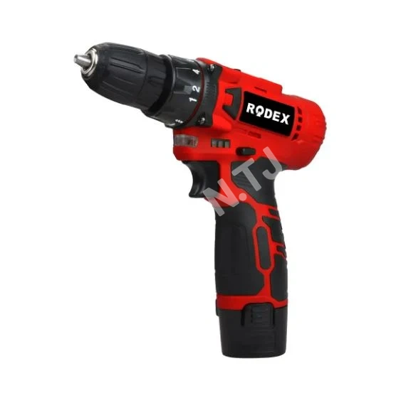 Аккумуляторная дрель RODEX RDX3322A, 12Вт