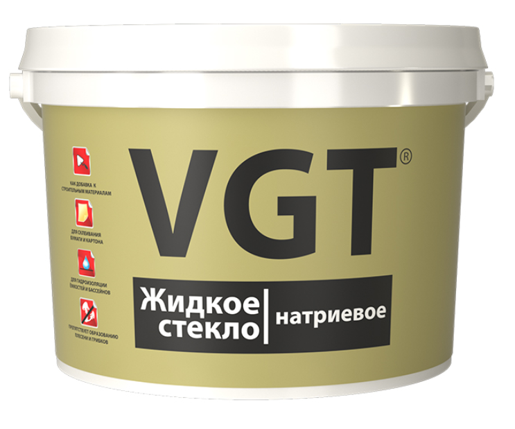 Жидкое стекло VGT натриевое, 7кг