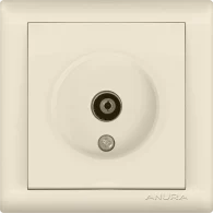 Розетка ТВ антенны ANURA Anamur