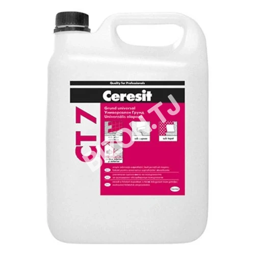 Универсальная грунтовка CERESIT CT 7, 10л