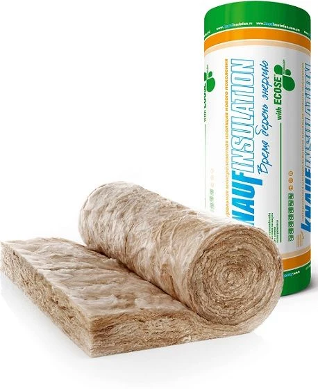 Утеплитель стекловолоконный (минеральная вата) Knauf Insulation 15кв.м, рулон