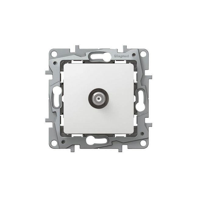 Телевизионная розетка F, LEGRAND NILOE 764550, белый