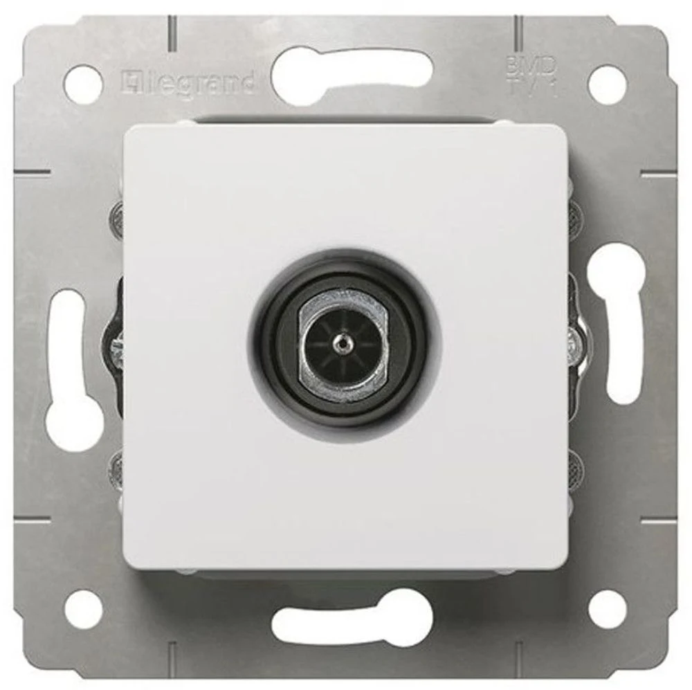 Розетка TV звезда, 1.5Дб, LEGRAND CARIVA 773678, белый