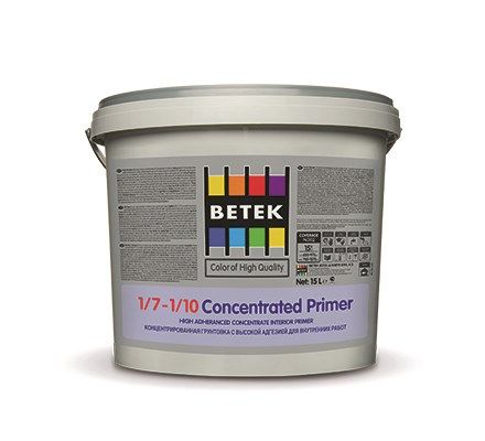 Грунтовка BETEK 1/7 -1/10 СONCENTRATED PRIMER, 2,5кг