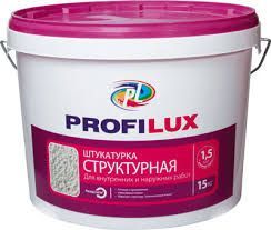 Штукатурка структурная для внутренних и наружных работ PROFILUX, 15кгШ