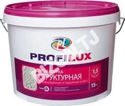 Штукатурка структурная для внутренних и наружных работ PROFILUX, 15кгШ
