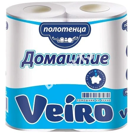 Бумажные полотенца в рулонах с центральной вытяжкой Veiro
