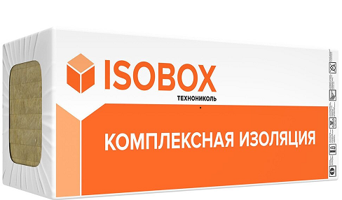 Теплоизоляция Isobox Технониколь, 1200х600х50мм, 4,32кв.м