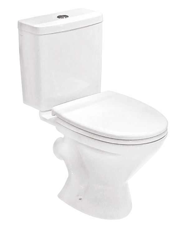Унитаз с бачком напольный Santek Лига 1WH302141 с косым выпуском