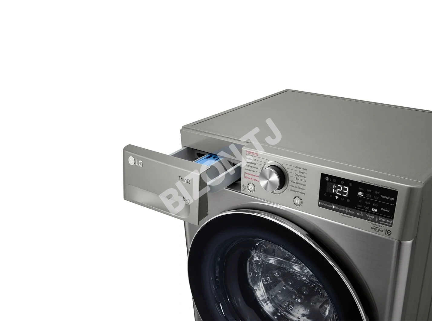 Стиральная машина LG 8 кг - AI DD Steam ThinQ 5