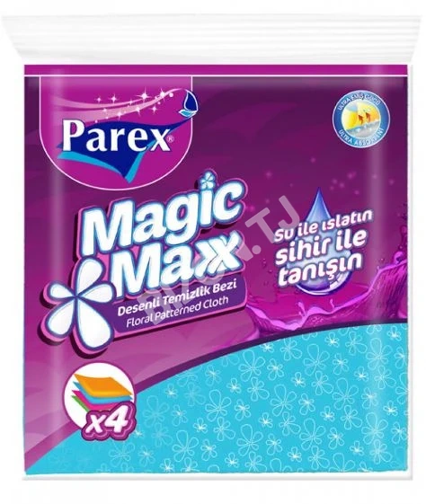 Салфетка для уборки Parex Magic, 4шт