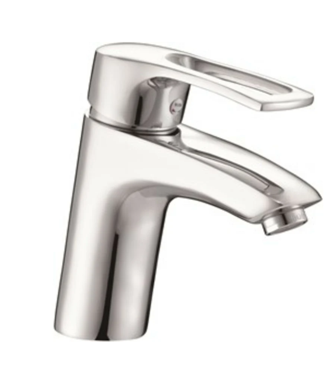 Смеситель для умывальника BOOU B8206-1 с коротким гусаком