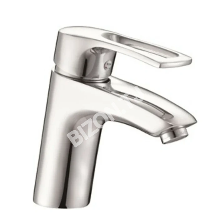 Смеситель для умывальника BOOU B8206-1 с коротким гусаком