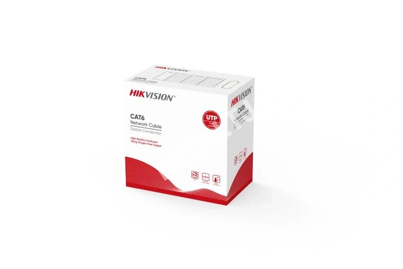 Сетевой кабель Hikvision CAT6 UTP DS-1LN6UTC0