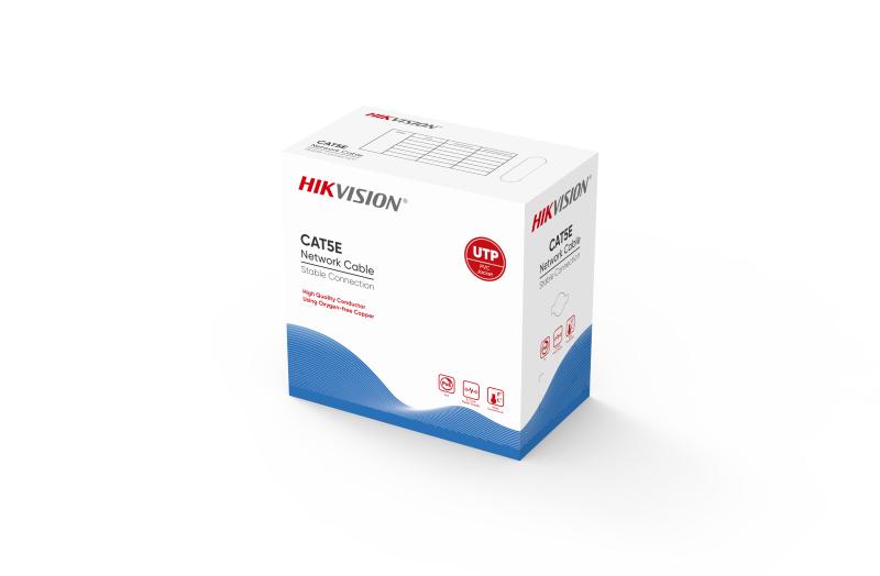Сетевой кабель Hikvision CAT5E UTP DS-1LN5E-S