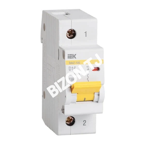 Автомат выключатель ВА47-100 1Р 100A 10кА С IEK
