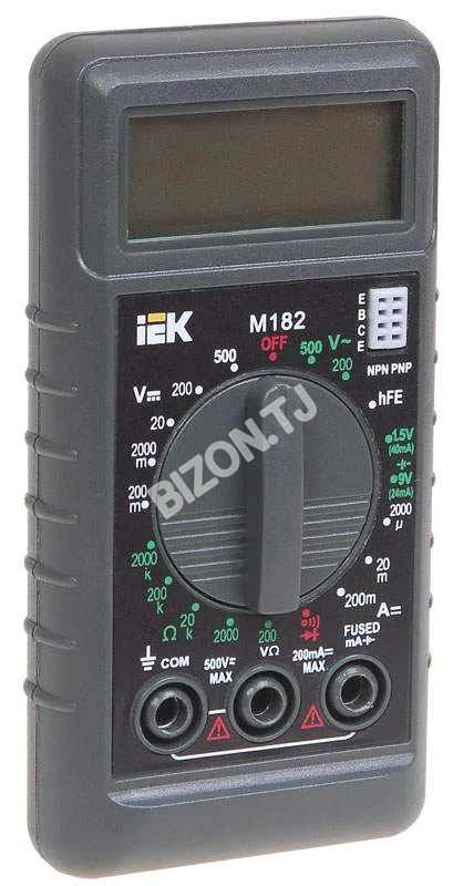 Мультиметр цифровой Compact M182, IEK