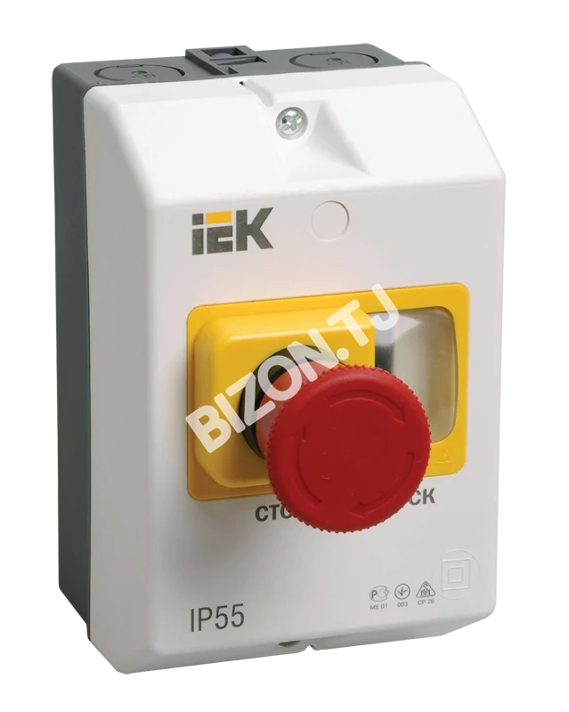Защитная оболочка с кнопкой "Стоп" IP54, IEK