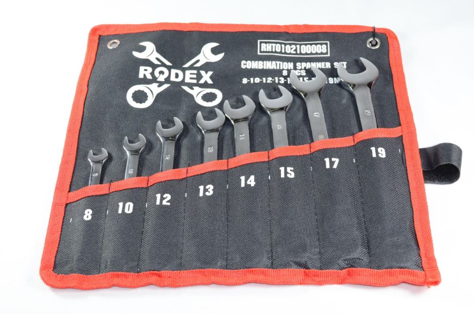 Набор комбинированных гаечных ключей RODEX, 14шт