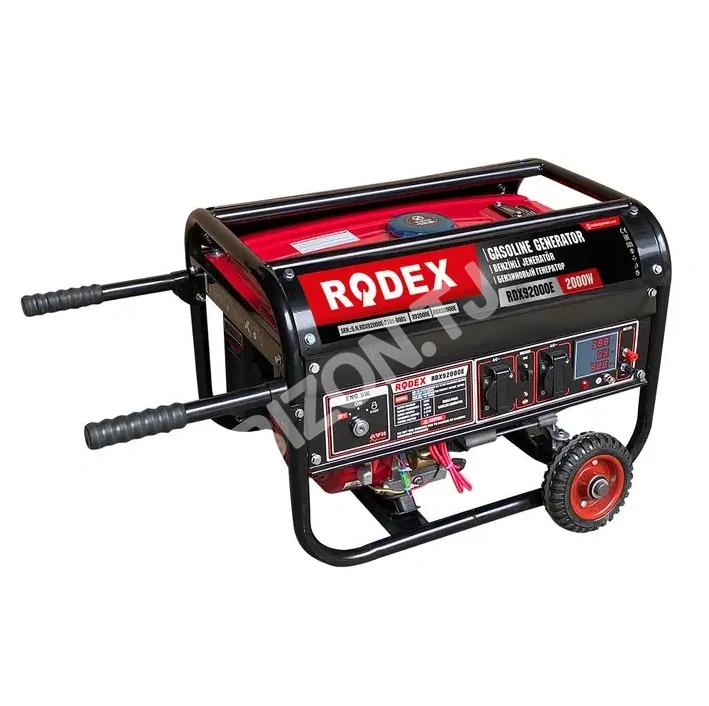 Генератор бензиновый RODEX RDX92000E, 2.2кВт, однофазный