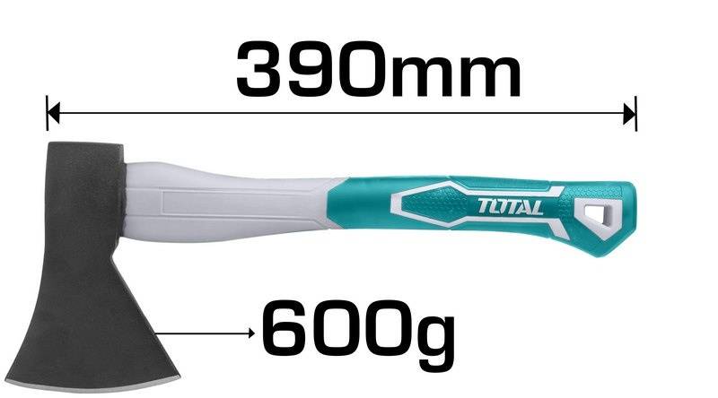 Топор TOTAL THT786006, 600гр