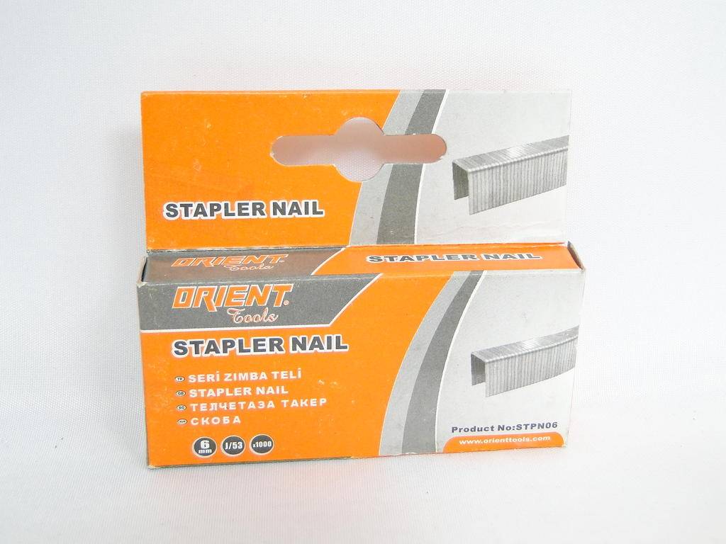 Скобы для степлера ORIENT STPN06