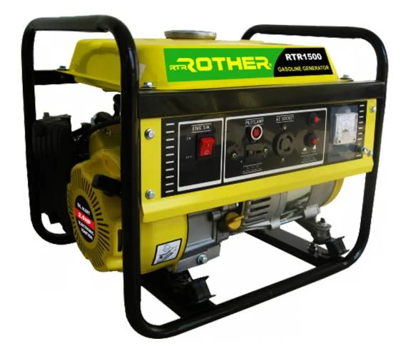 Генератор бензиновый ROTHER RTR1500, 1.1кВт, однофазный