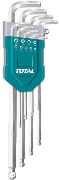 Набор шестигранных ключей TOTAL THT106291, 9шт