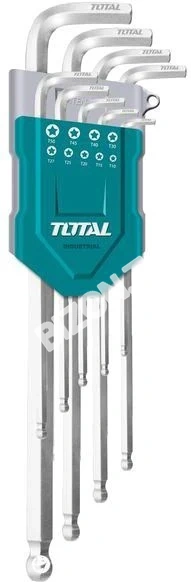 Набор шестигранных ключей TOTAL THT106291, 9шт