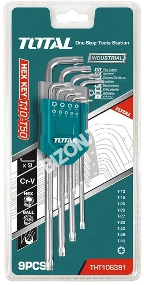 Набор ключей звездочкой TOTAL THT106392, 9шт
