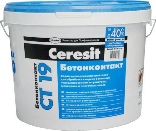 Бетонконтакт CERESIT CT 19, 10л