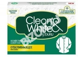 Хозяйственное мыло Duru Clean & White, 125гр