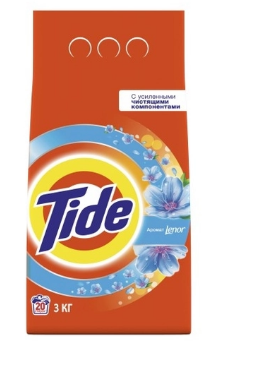 Стиральный порошок Tide Lenor Touch of Scent (автомат), 3кг