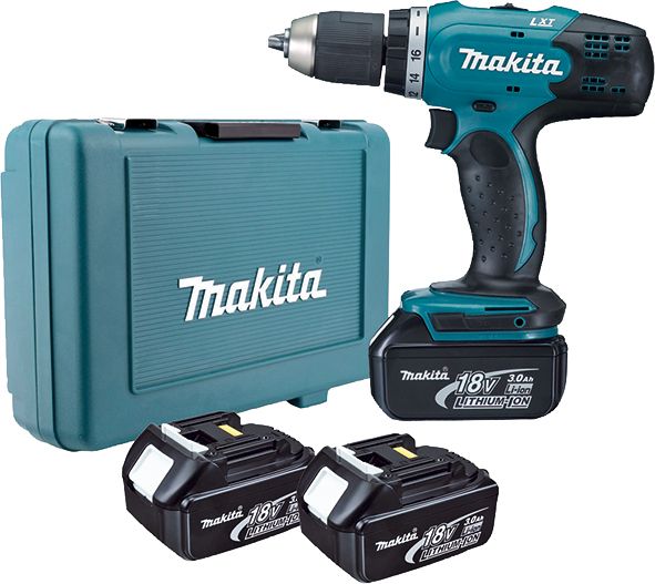 Аккумуляторная дрель-шуруповерт Makita, DDF 453