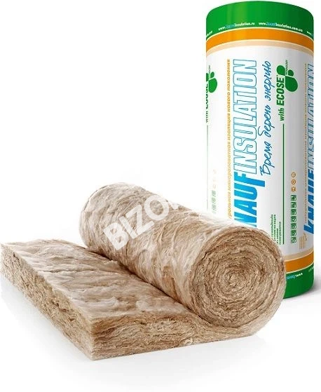 Утеплитель стекловолоконный (минеральная вата) Knauf Insulation 15кв.м, рулон