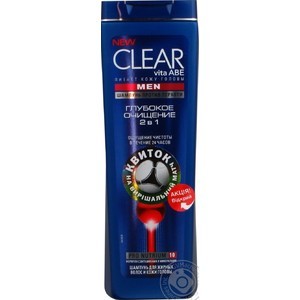 Шампунь и бальзам ополаскиватель "Clear Vita ABE" 400 мг