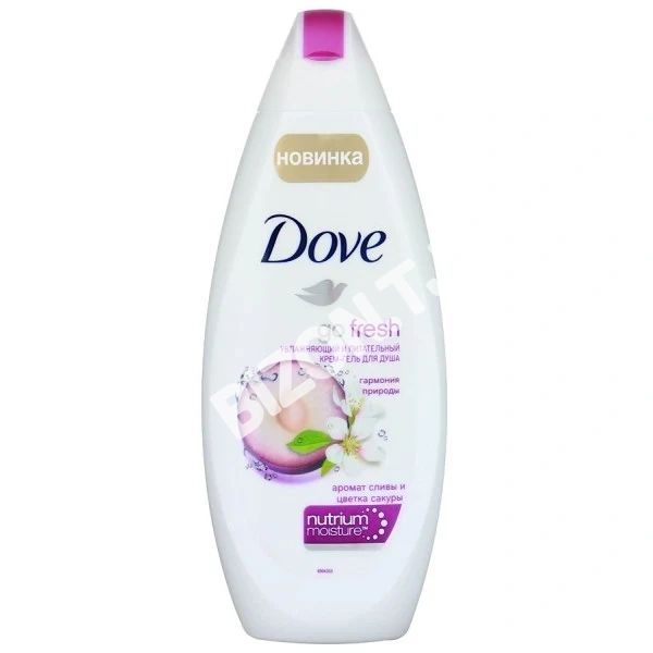 Крем для душа "Dove" Go Fresh 250 мл
