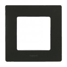 Рамка 1-пост LEGRAND NILOE 397051, 86х86мм, антрацит