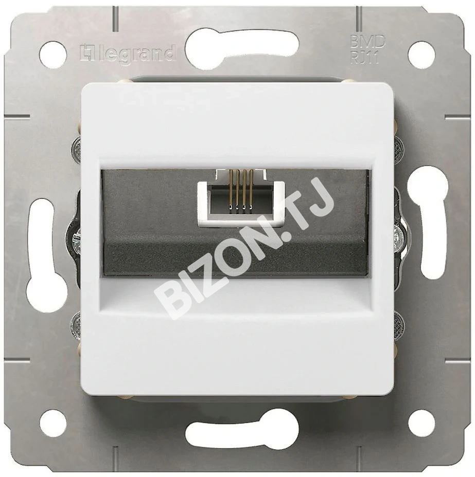 Розетка RJ45 кат.5 UTP, LEGRAND CARVIA 773641, белый