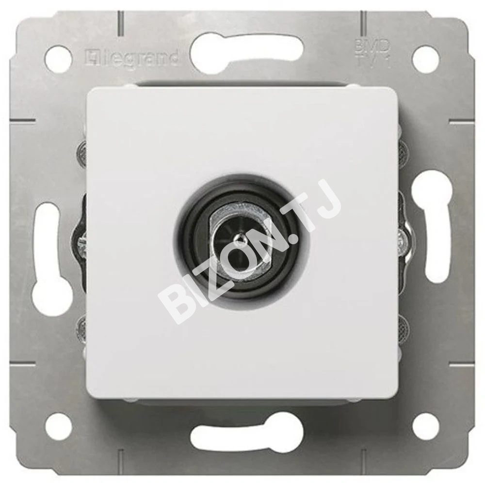 Розетка TV звезда, 1.5Дб, LEGRAND CARIVA 773678, белый