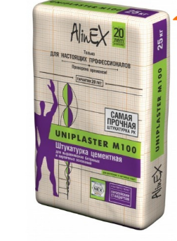 Штукатурка Alinex Унипластер М100, 25кг