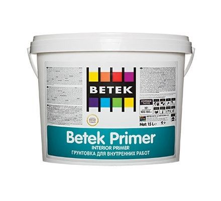 Грунтовка для внутренних поверхностей  BETEK PRIMER, 2,5кг