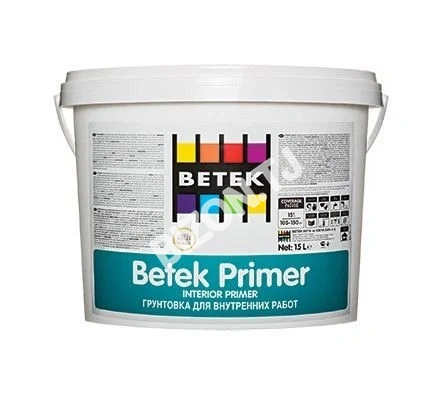 Грунтовка для внутренних поверхностей  BETEK PRIMER, 2,5кг